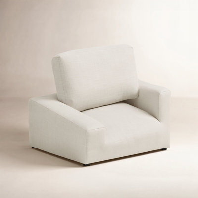 Asher Upholstered Swivel Armchair