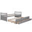 Lit de jour avec couchette et tiroirs, taille simple-530559454