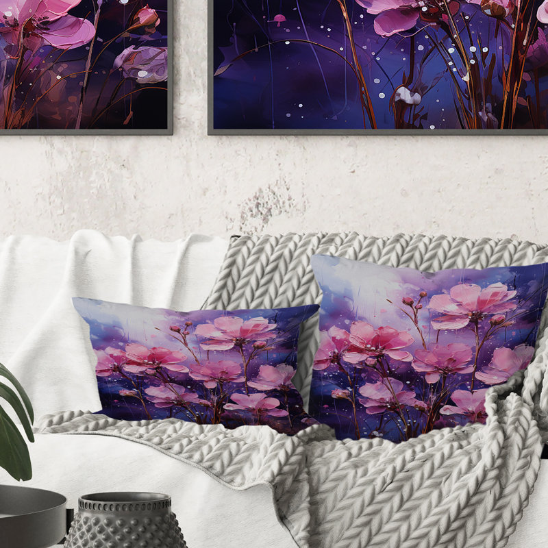 Coussin Lilas Serenade III - Lilas