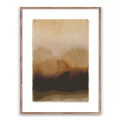 Liquified Landscape III Framed Painting Canvas