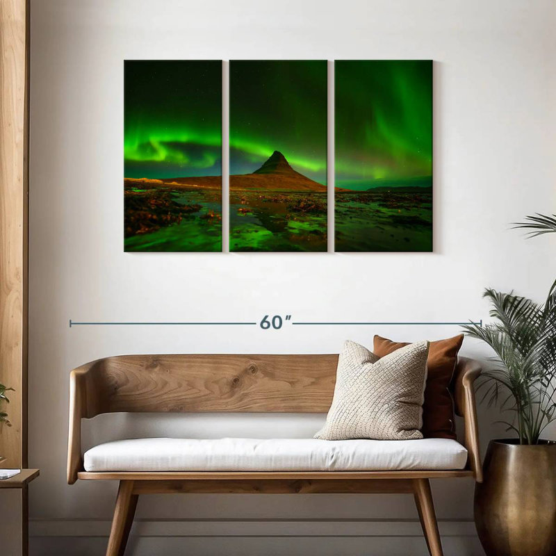 Alvord Kirkjufell Aurora, H 20 po x l 33 po