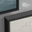 «Minimalist Ocean Waves Coastal Beach Decor», reproduction d'art sur toile encadrée-115624890-115624892
