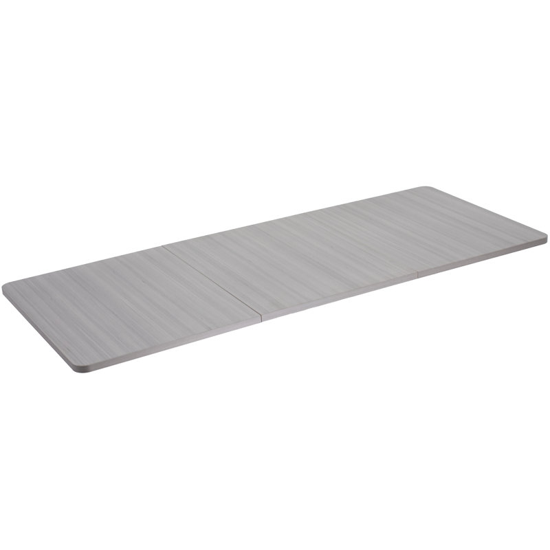 De table, Gris foncé, H 1 po x l 70,9 po x P 29,5 po, 3-Piece