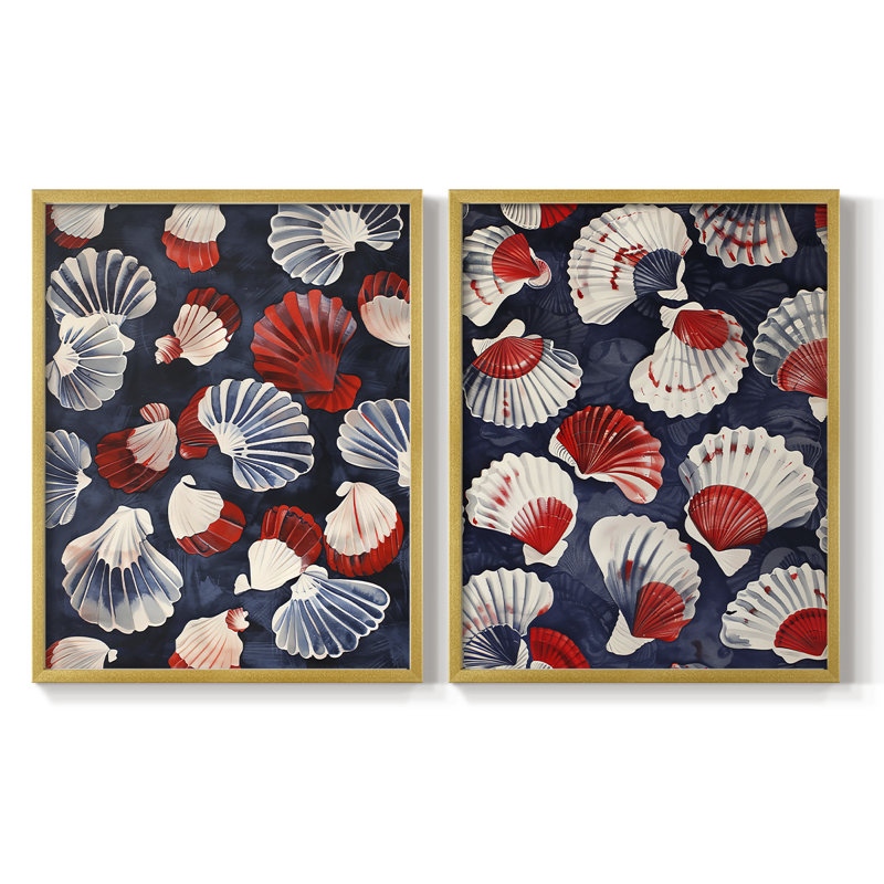 NAUTICAL Series CECI - Impression encadrée de qualité supérieure - prête à être accrochée - aucun clou requis - aucun clou requis