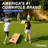 GoSports 4' x 2' Regulation Size Wooden Cornhole Set with Light Brown Finish - Includes Carrying Case-61709986