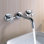 Robinet de salle de bain mural Cross
