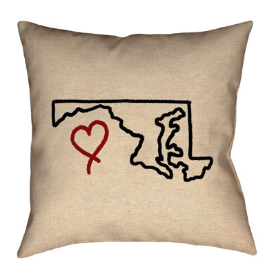 Coussin Katelyn Smith Maryland