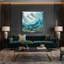 Art nautique gris sur toile-862750918