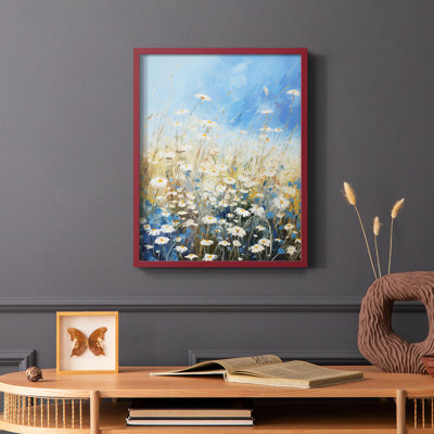FLORAL Series XI  -Premium Framed Print -Ready to Hang - No Nails Required