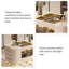 Armoire de rangement pour bijoux 59,06 po blanc mat