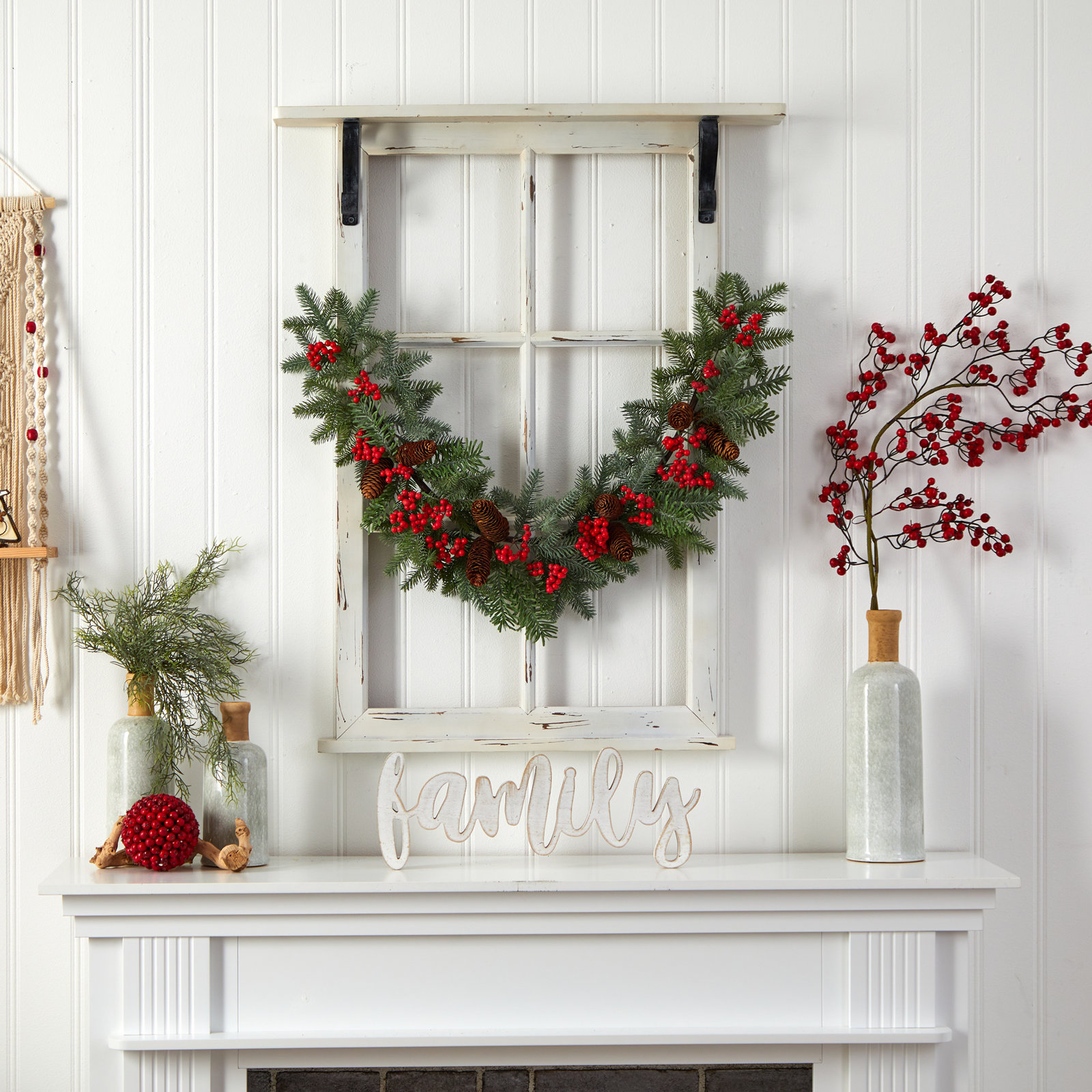 40'' in. Faux Garland