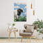 Tropical Dream Cow Peaceful Serene Abstract Butterfly Bull Cow Nature Tropical Wall Art Print 1 Piece Wrapped Canvas Wall Art-1219775378