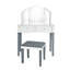Ensemble de coiffeuse avec miroir 3 pièces Juliet-22336401