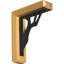Support à barreaux simple 4 po Damon-108926850-108926852