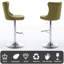 Tabouret de bar rotatif à hauteur réglable Kesthon-324156216-324156167
