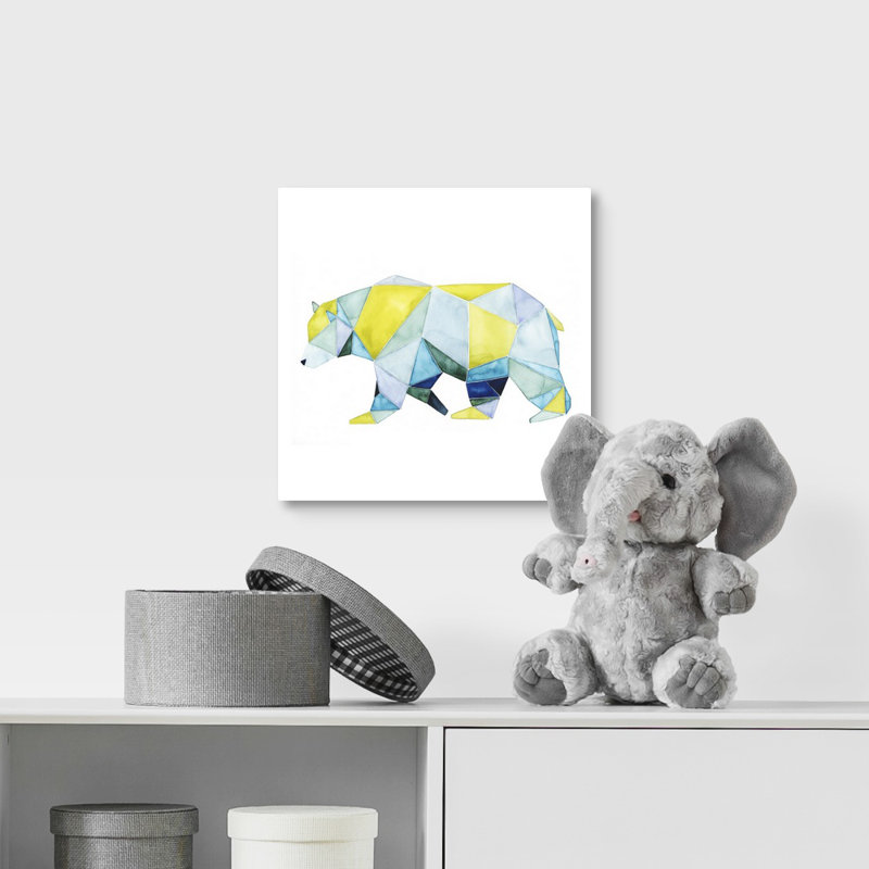 Art sur toile Polla, Toile tendue, H 12 po x l 12 po x P 1,25 po