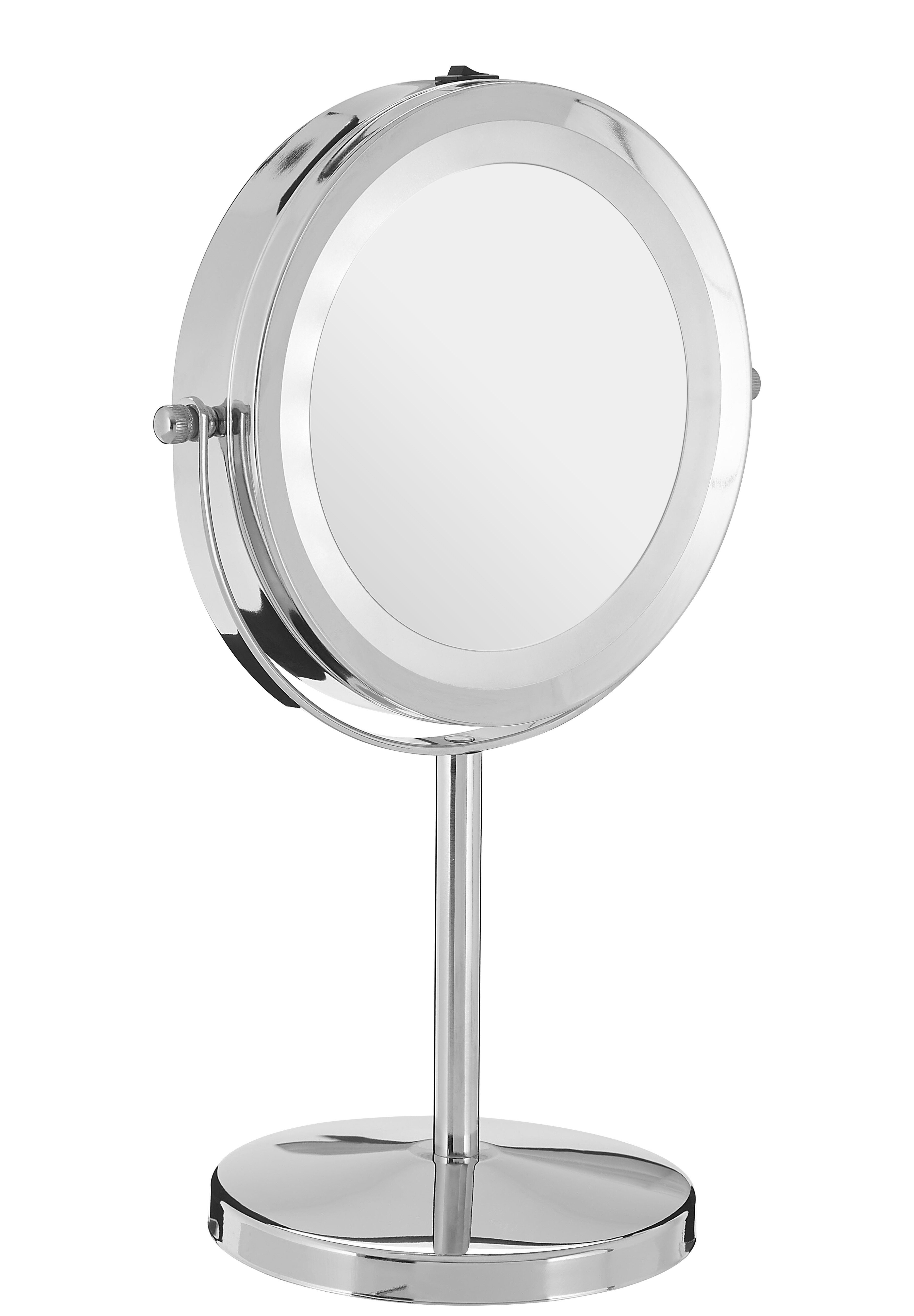 Aesfee Double-Sided 1x 7x Magnification LED Makeup Mirror with Lights, Ligh - 2