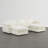 Cleland 122" W Modern 5-Piece Upholstered Modular Sofa With Ottoman-1178951106-1178951104