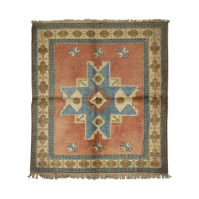 Wool Southwestern Area Rug