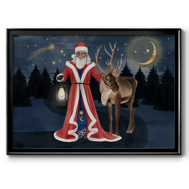Céleste collection de Noël A, Noir, H 26 po x l 38 po x P 1,5 po