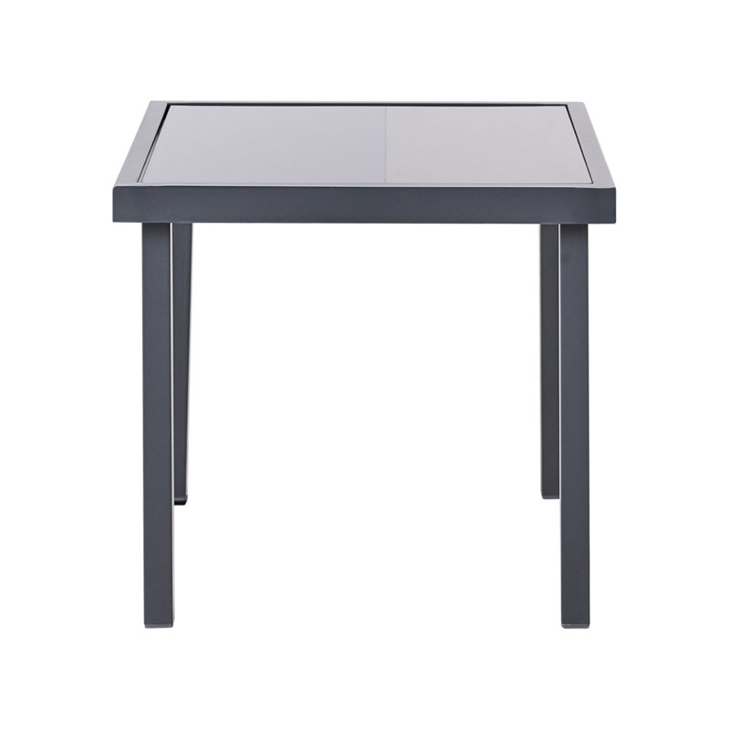 Bistro Set Castone Metal Grey, Dark Grey