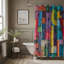 Rideau de douche Bright Mix - Premium-2015447085