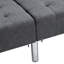 Lounge With Breathable Fabric And Style Gray Bed Adjustable Positions-706892891