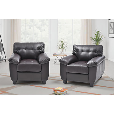 Ensemble de 2 chaises en cappuccino rimouski
