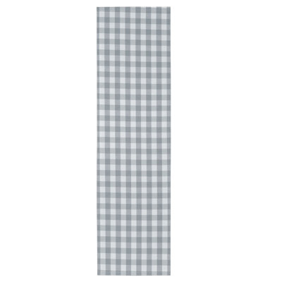 Linehan Checkered Cotton Blend Table Runner