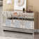 DeGrailly 53.15'' Mirrored Glass Sideboard with 3 Drawers 3 Doors