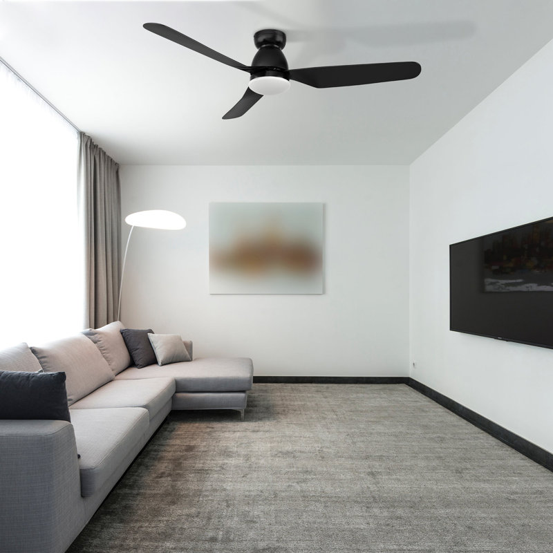 Denver Smart Ceiling Fan with Remote, Light Kit Included,Works with Google Assistant and Amazon Alexa,Siri Shortcut.
