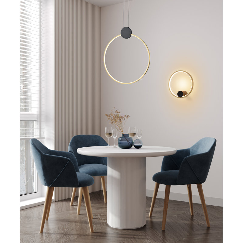 Allaynah 1 - Light LED Single Pendant, 28cm H x 20cm W x 16cm D