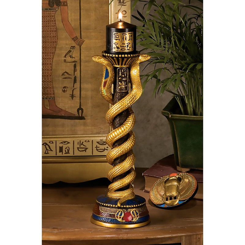Resin Tabletop Candlestick