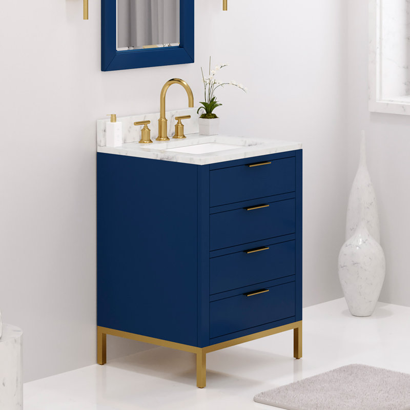 30'' W Single Vanity, Monarch Blue, 24", No