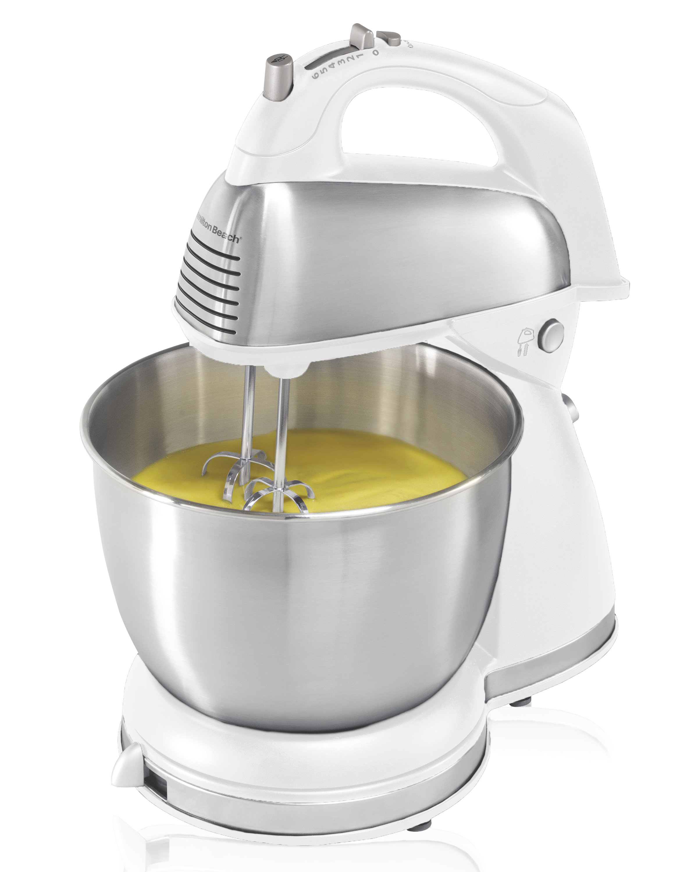 Hamilton Beach 24-in Cord 6-Speed Stainless Steel Hand Mixer in the Hand  Mixers department at