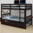 Detachable Wood Bunk Bed With Trundle, Converts To Two Beds, Space-Saving Design-1699227286