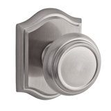 Traditional Single Dummy Door Knob with Arch Rose