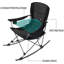 Chaise berçante d'extérieur en métal Jatarius