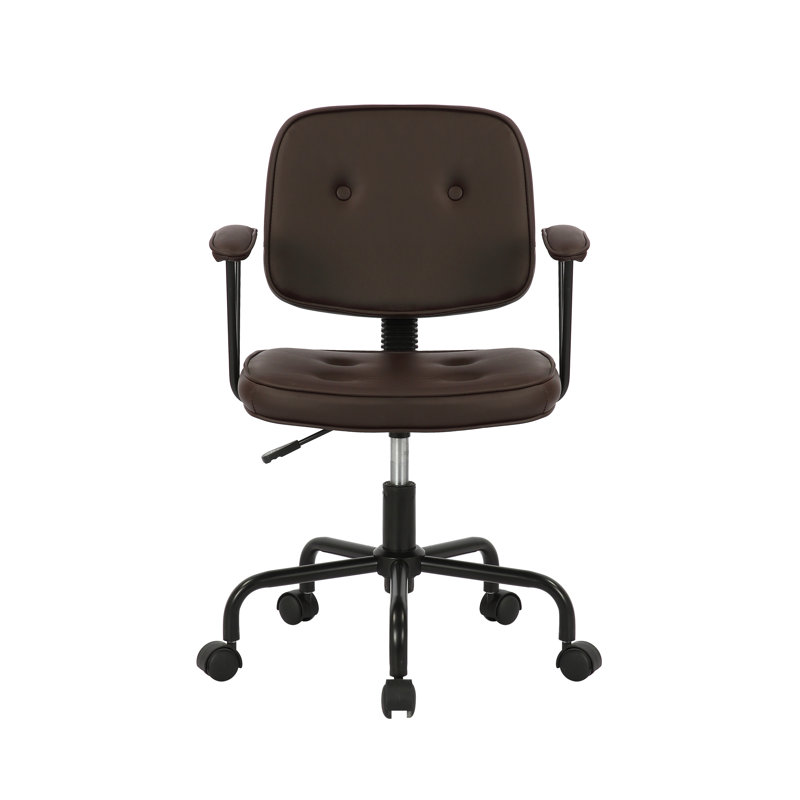 Chaise de travail Uronda, Marron foncé