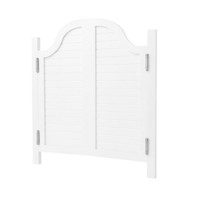 Porte de séparation en bois pour café et entrée