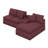 Cloud Modular Sectional Sofa, Double-Layer Chenille Upholstered Couch With Deep Seat & Side Pockets-1157429205