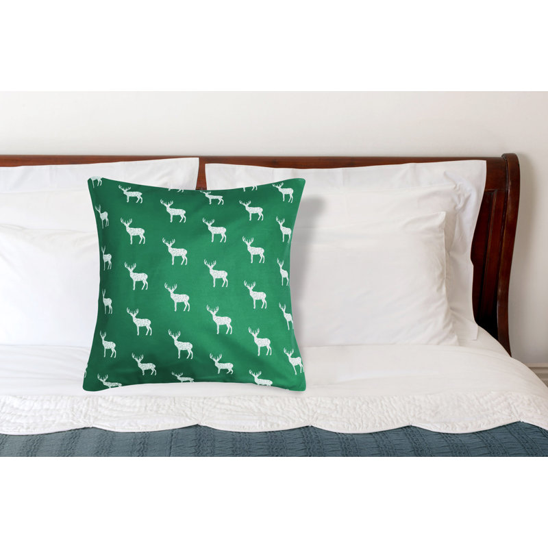 Coussin en polyester Bakewell, Vert