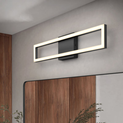  Éclairage pour meuble-lavabo moderne à DEL 5 ct Dover Chrome