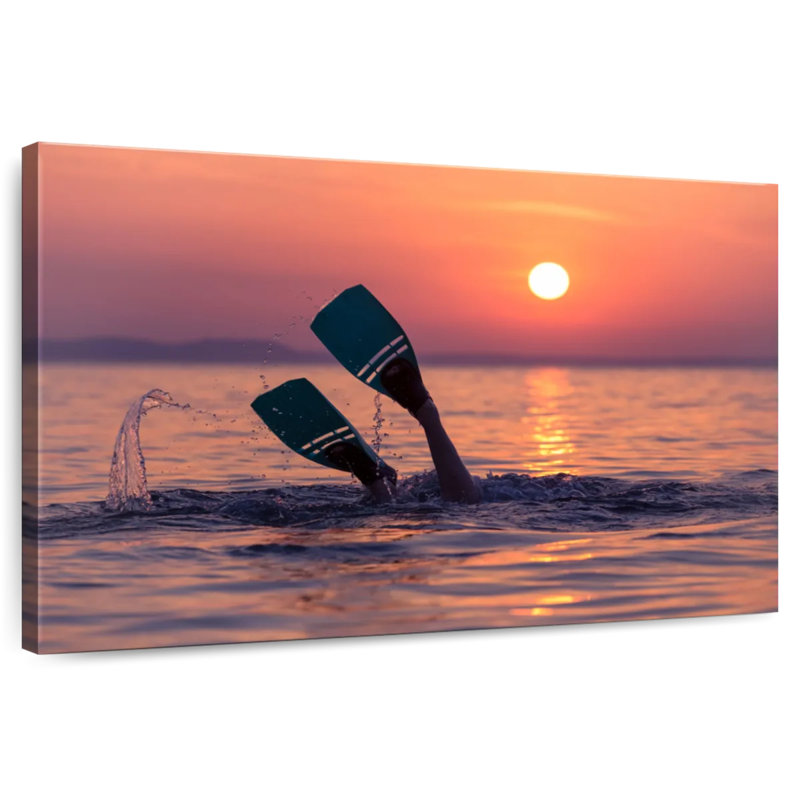 Sireci Sunset Snorkeling, 8" H x 12" W