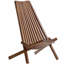 Chaise pliante en bois