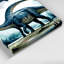 Art mural sur toile bleu-2013968796