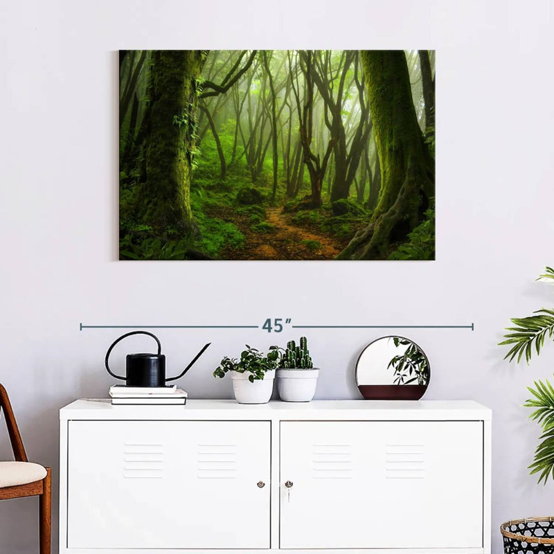 Alvord Mossy Nepal Jungle, 24" H x 36" W
