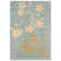 Tapis floral en laine et viscose touffeté à la main Soho