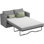 Matelas en mousse viscoélastique moyenne de 4 po pour canapé-lit, remplacement du matelas du canapé-lit - matelas seulement