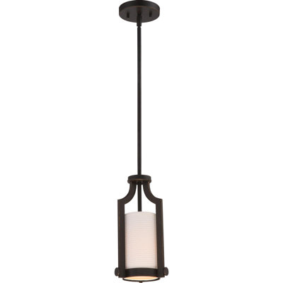 Luminaire suspendu géométrique simple à 1 lumière Turgeon